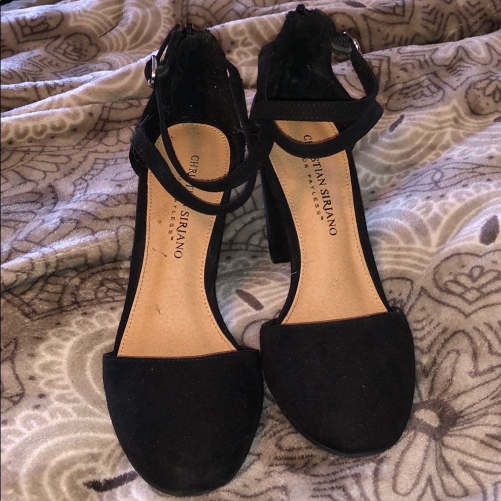 Black heels Christian siriano